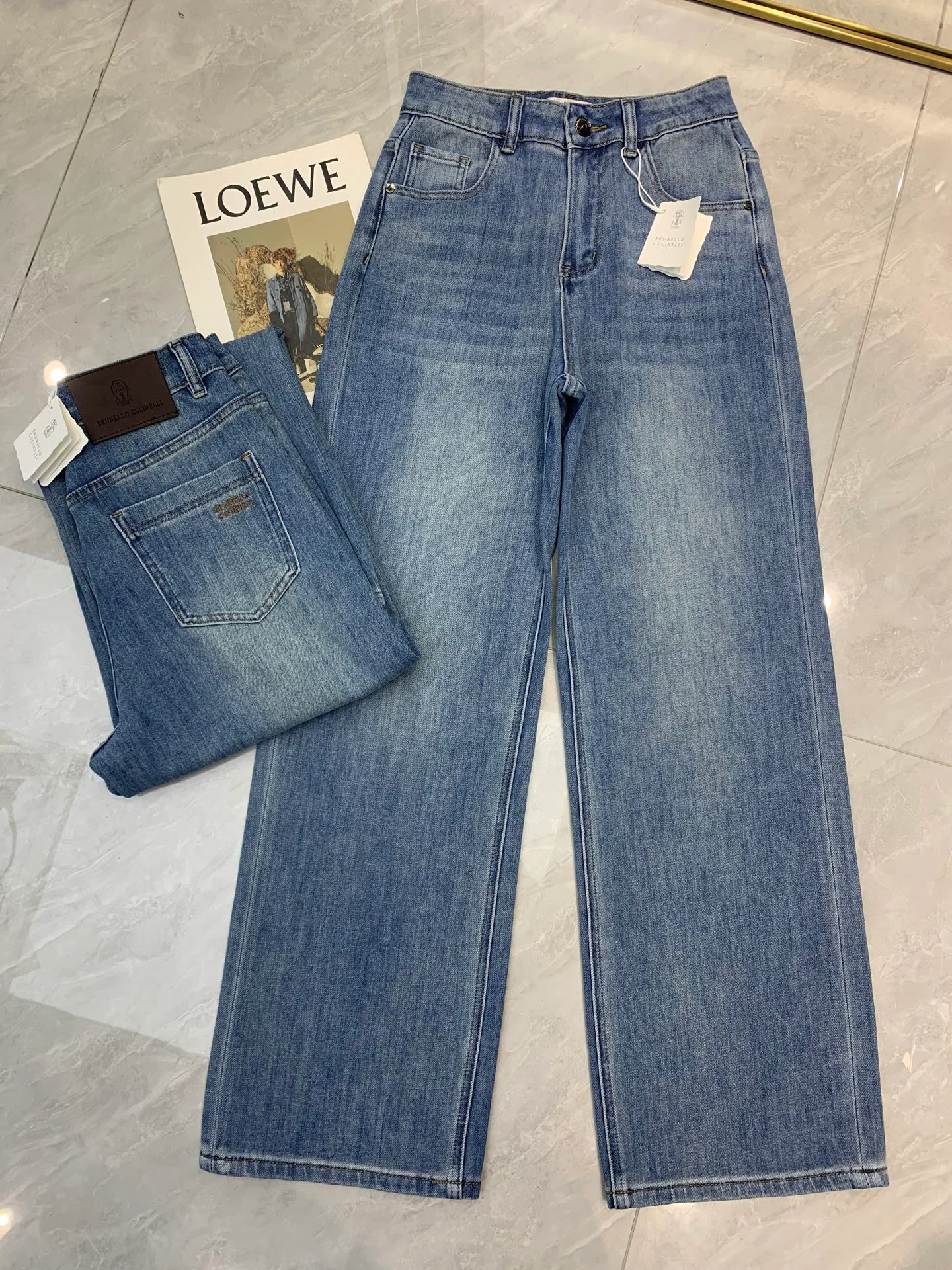 Джинсы Женские Brunello Cucinelli 9637690