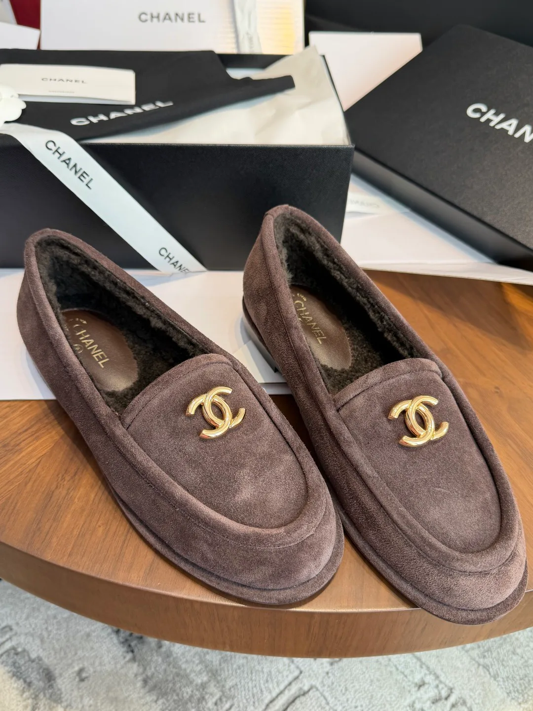 Лоферы И Мокасины Женские Chanel 18794054