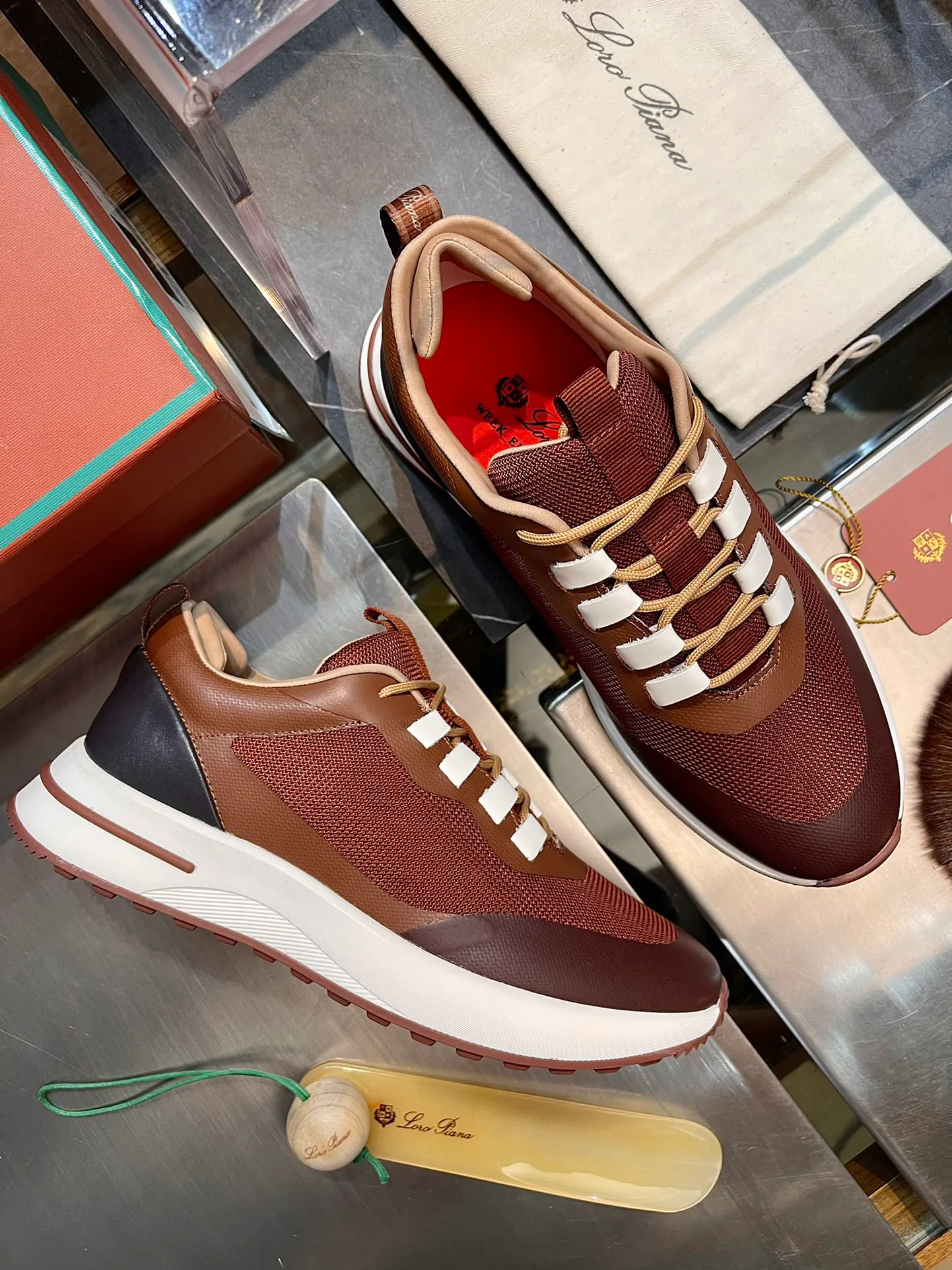 Кроссовки Мужские Loro Piana 34890