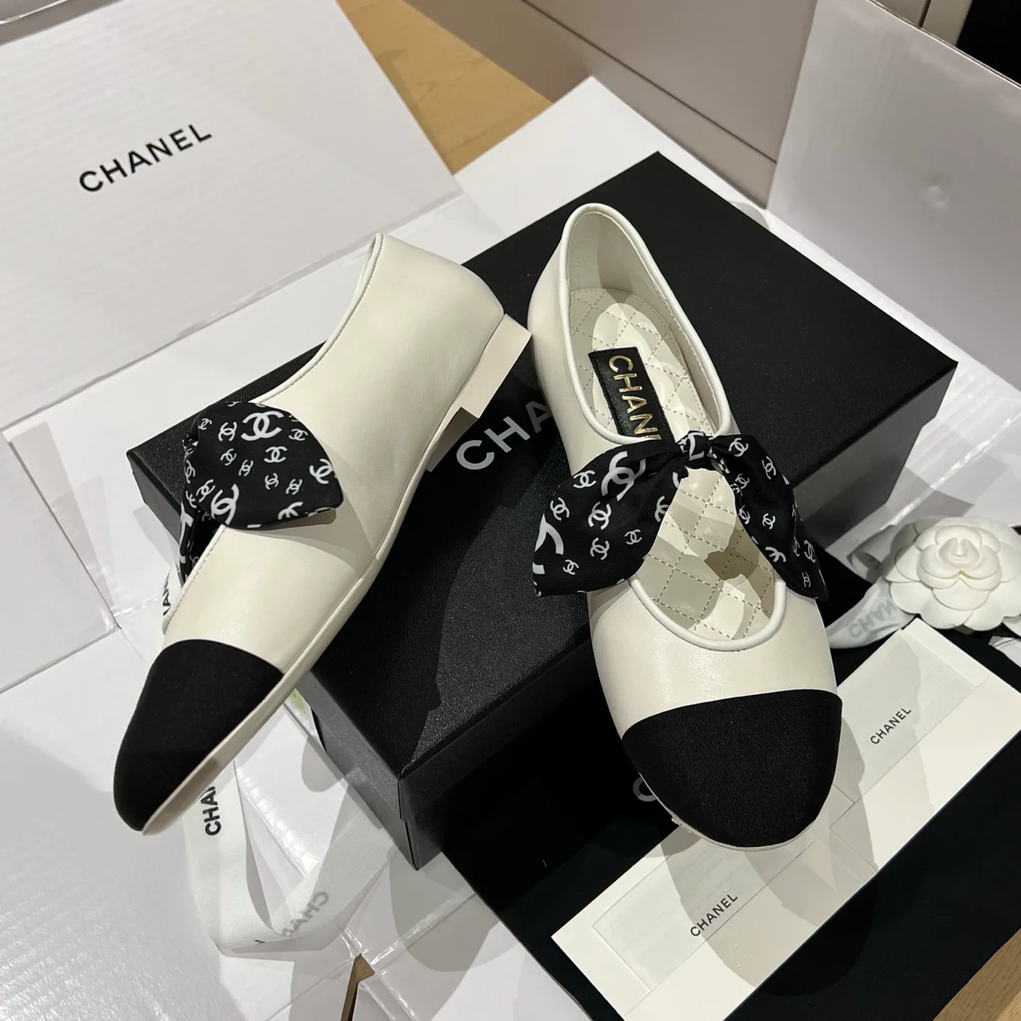 Балетки Женские Chanel 5618536