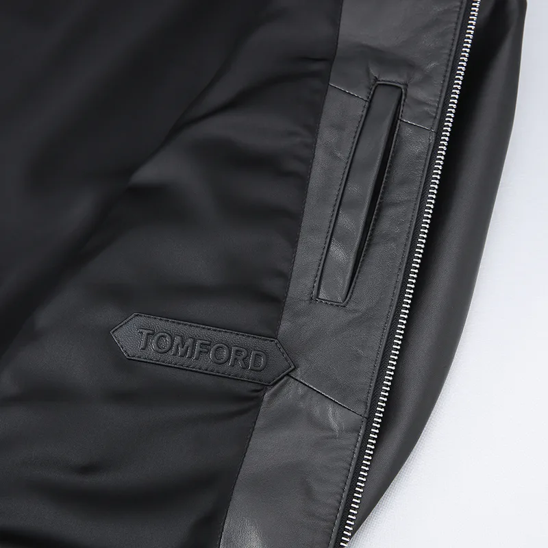 Кожаные Куртки И Дублёнки Мужские Tom Ford 11904732