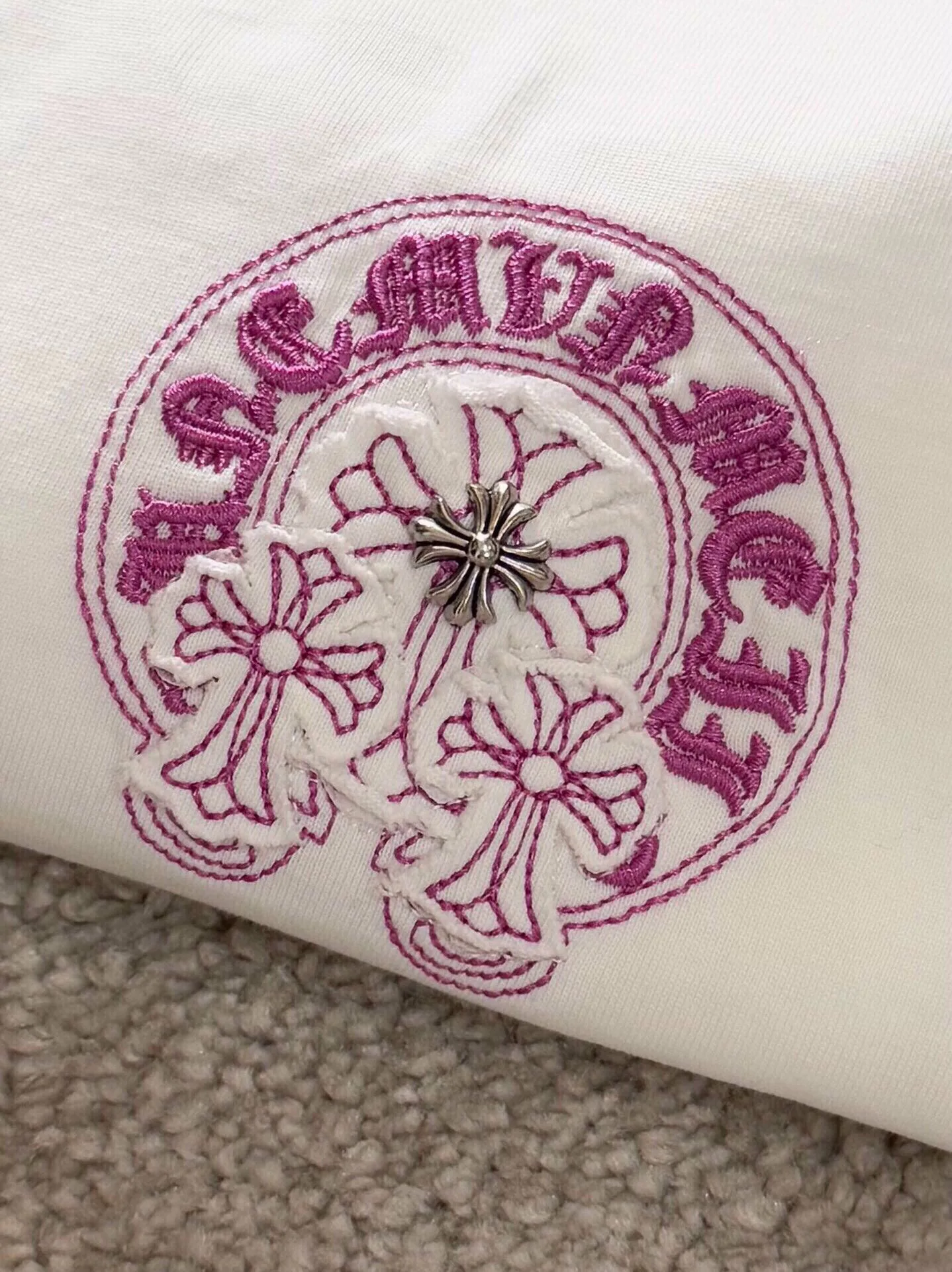 Футболки Женские Chrome Hearts 1207979