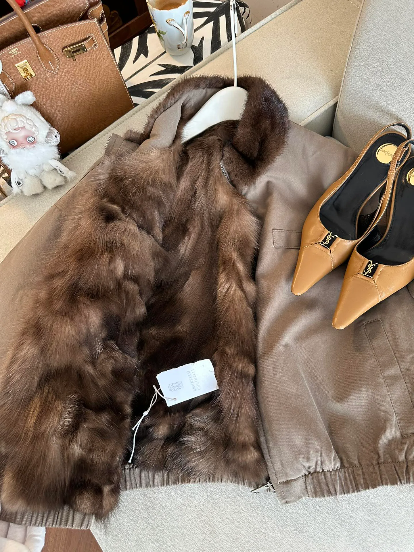 Куртки И Пуховики Женские Brunello Cucinelli 157138