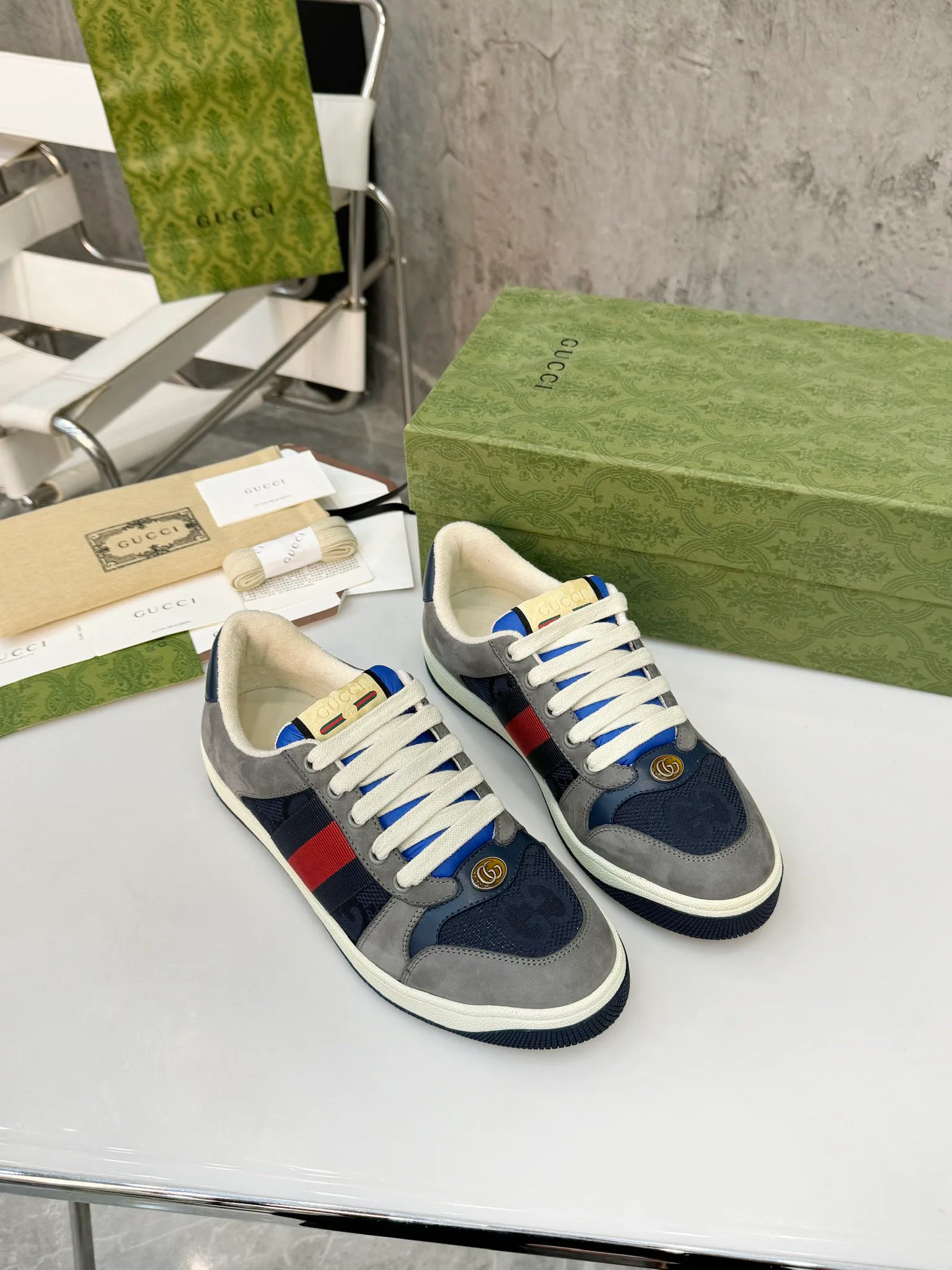Кеды Женские Gucci 11576008