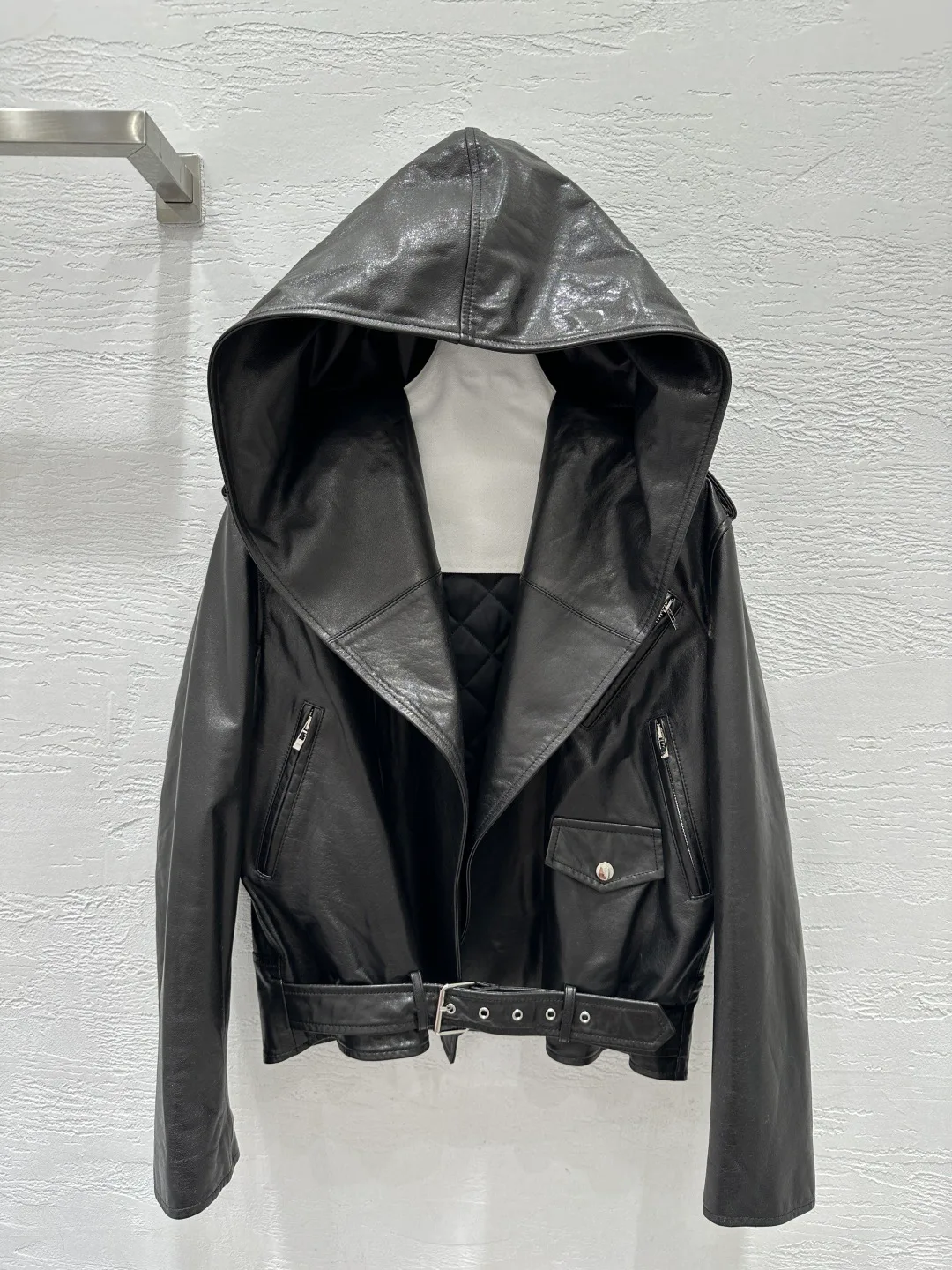 Кожаные Куртки И Дублёнки Женские Alaia 875281