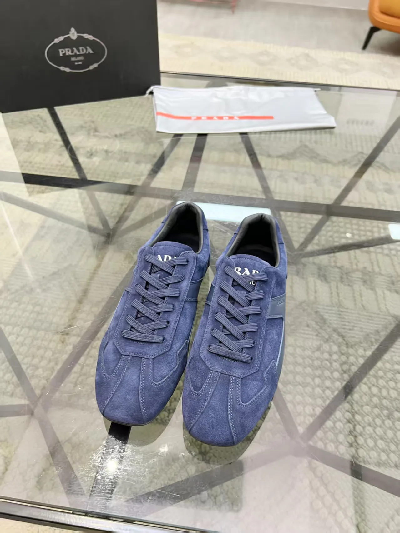 Кроссовки Мужские Prada 2492391