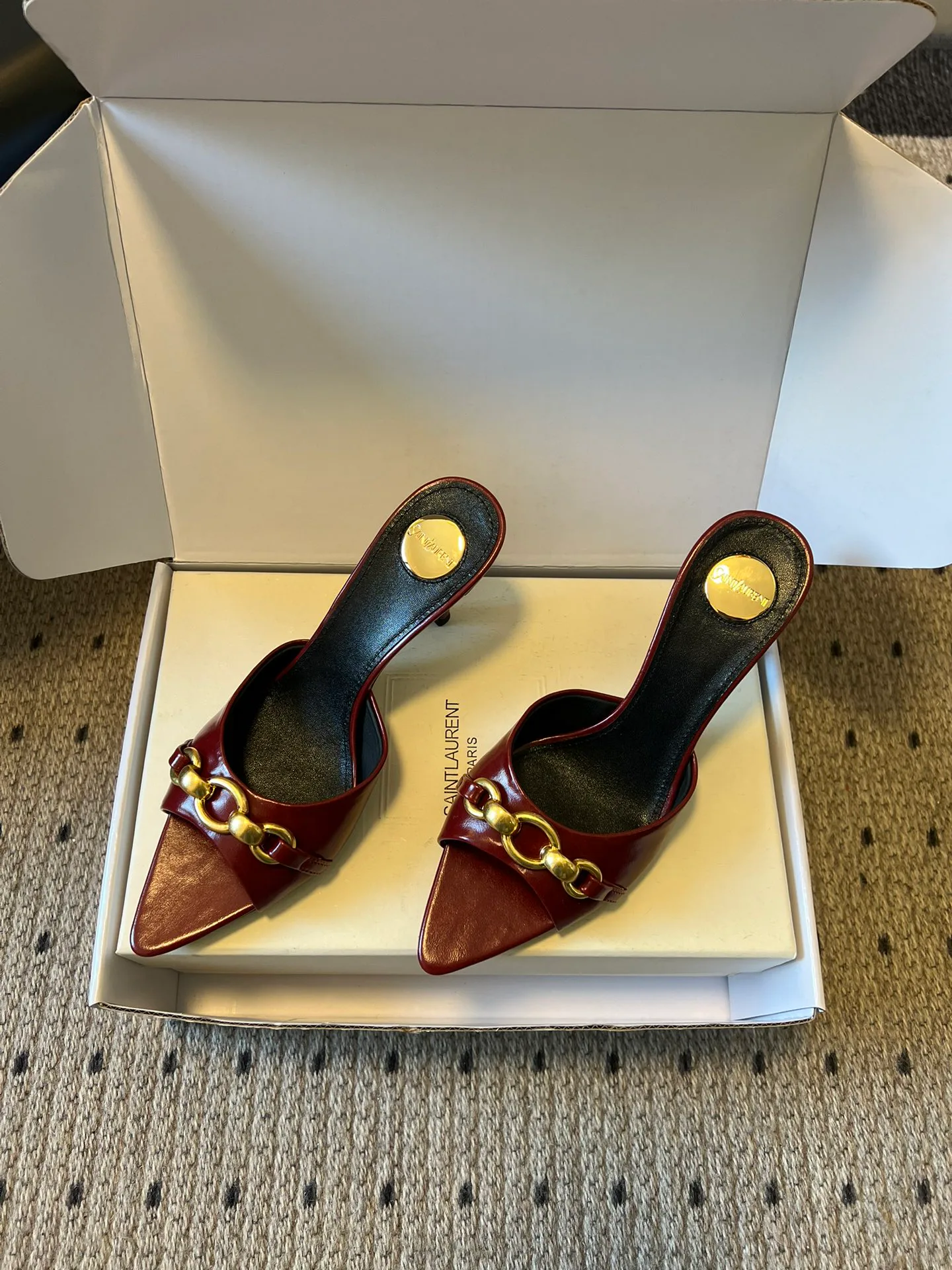 Босоножки Женские Saint Laurent 11129314