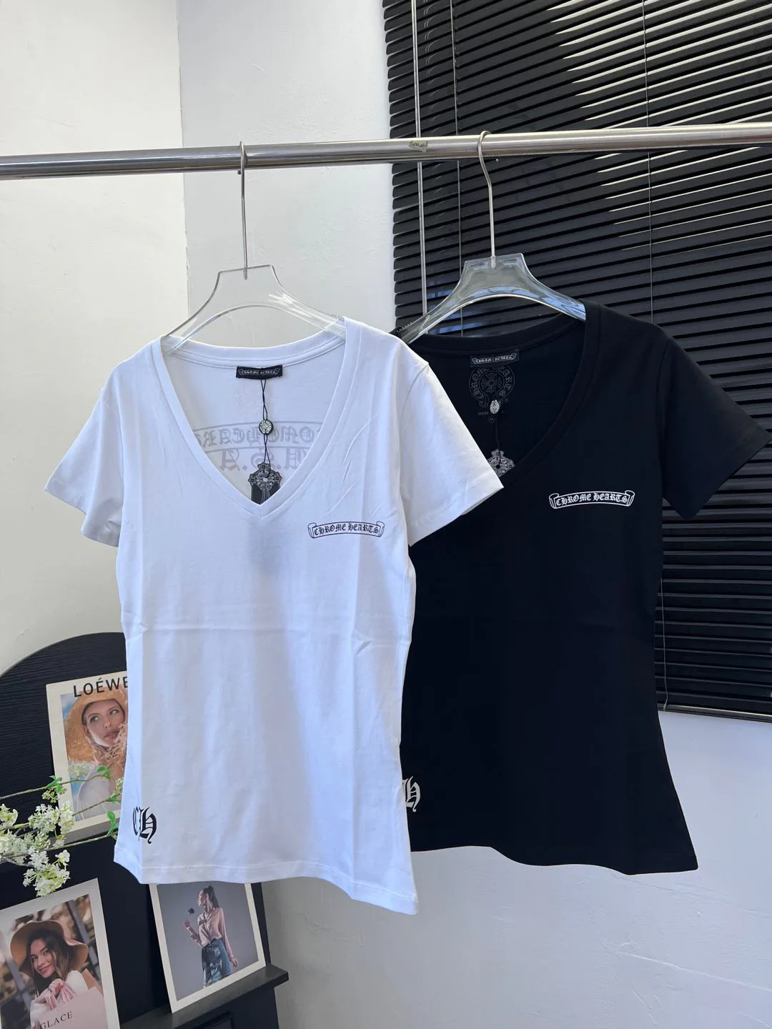 Футболки Женские Chrome Hearts 11477339