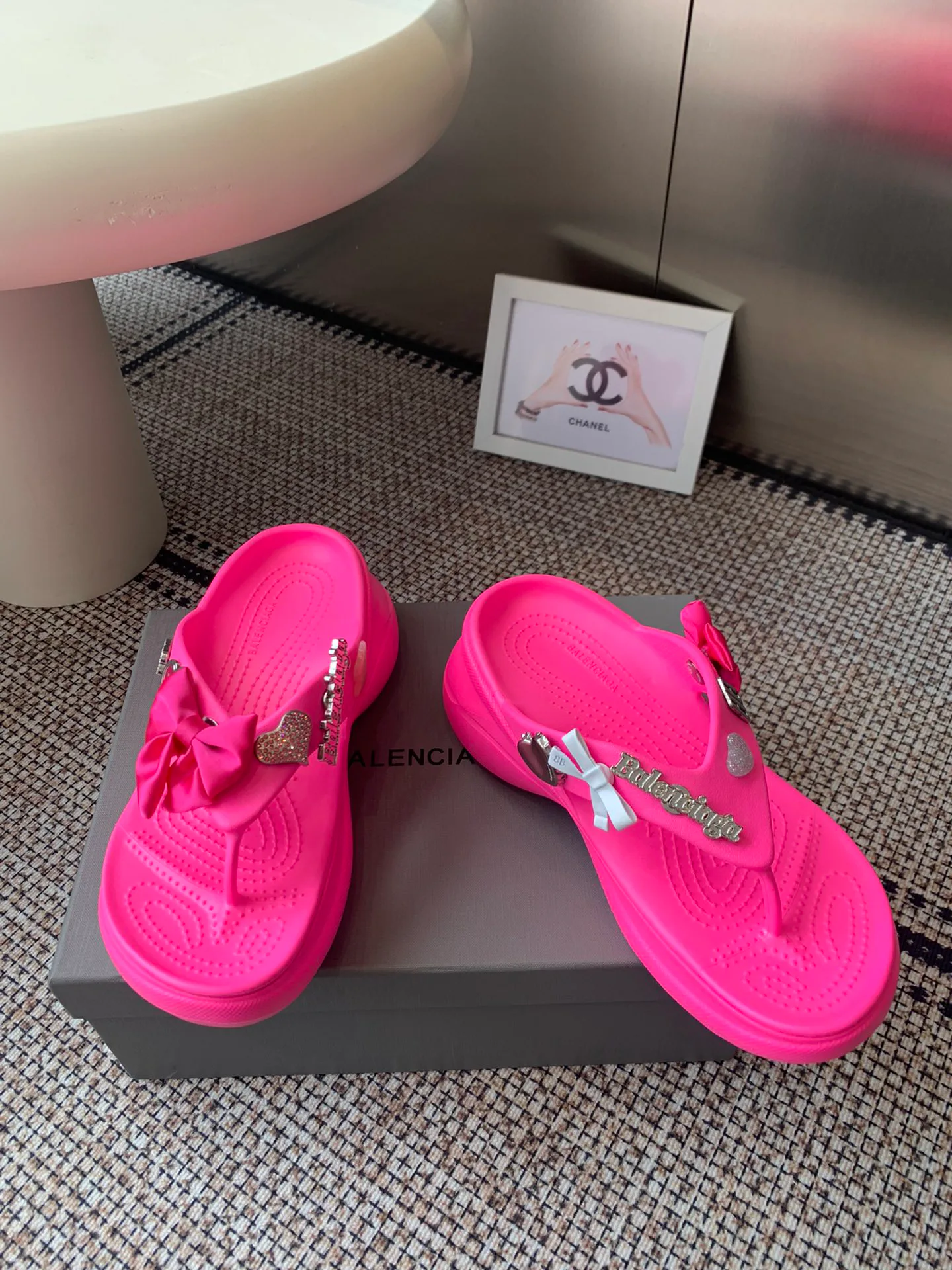 Шлепанцы Женские Balenciaga 491856