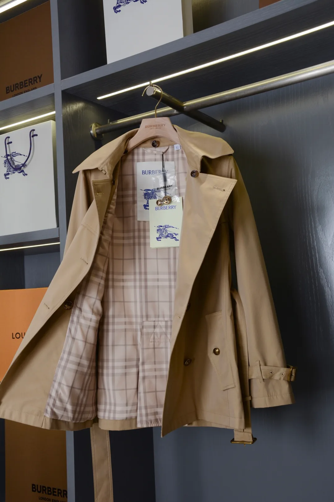 Тренчи Женские Burberry 18728894