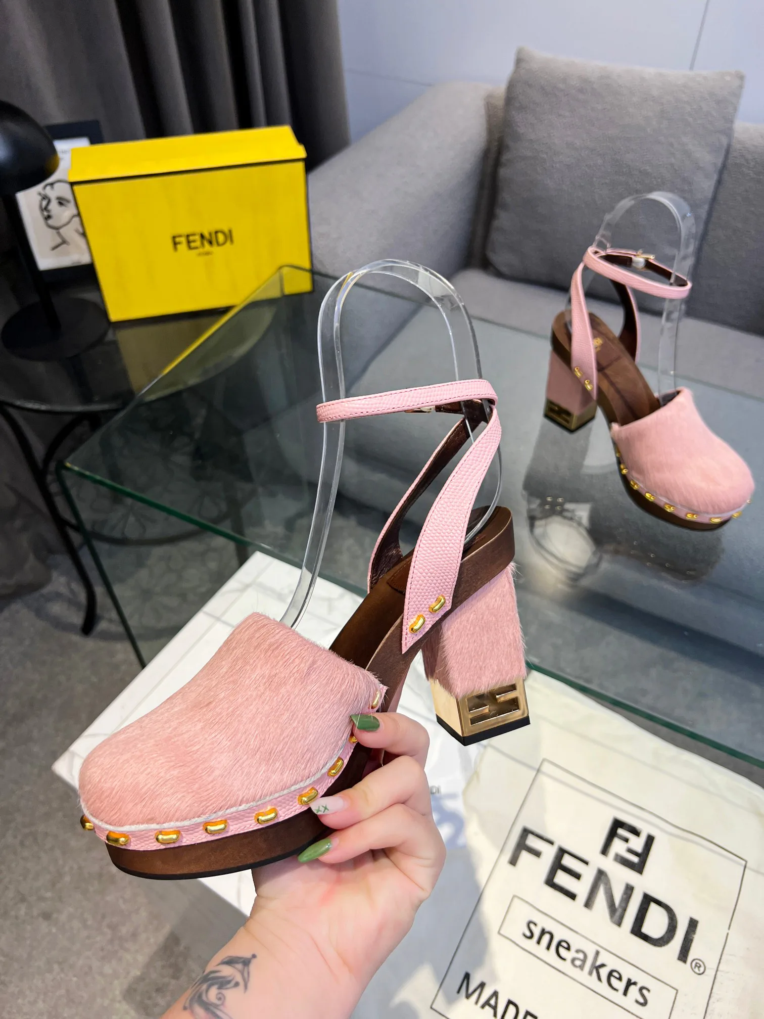 Туфли Женские Fendi 430577