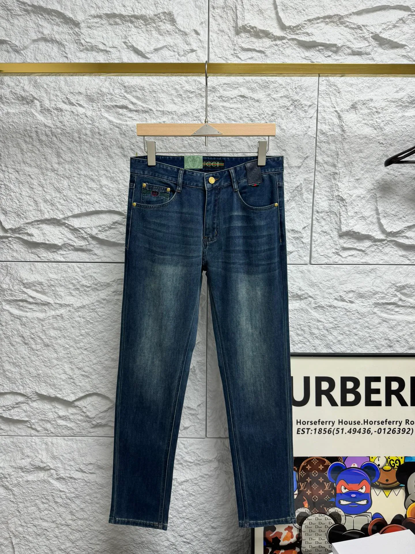Джинсы Мужские Gucci 11240549