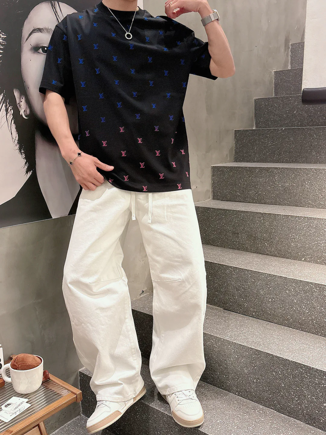 Футболки Мужские Louis Vuitton 9526539