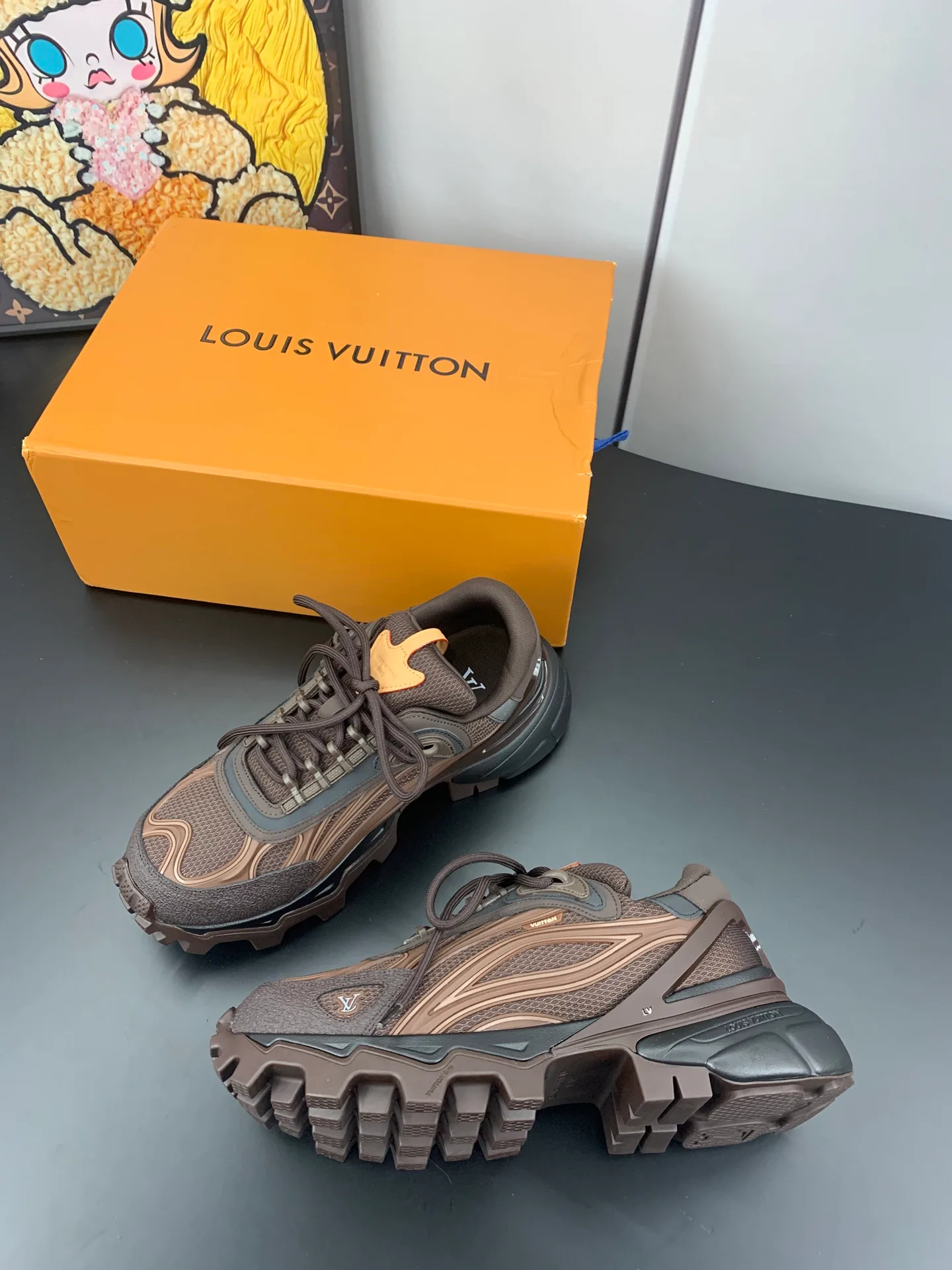 Кроссовки Мужские Louis Vuitton 17545293