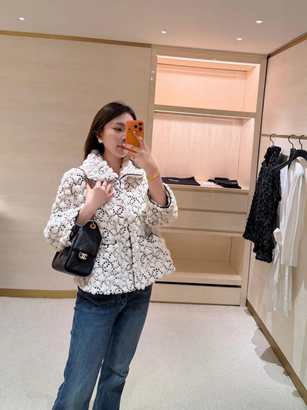 Куртки И Пуховики Женские Chanel 1286894