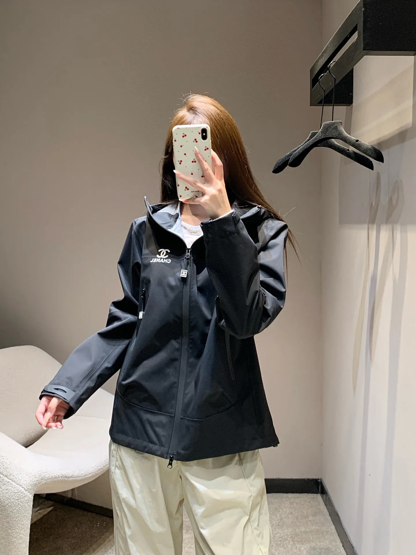 Куртки И Пуховики Женские Chanel 476663