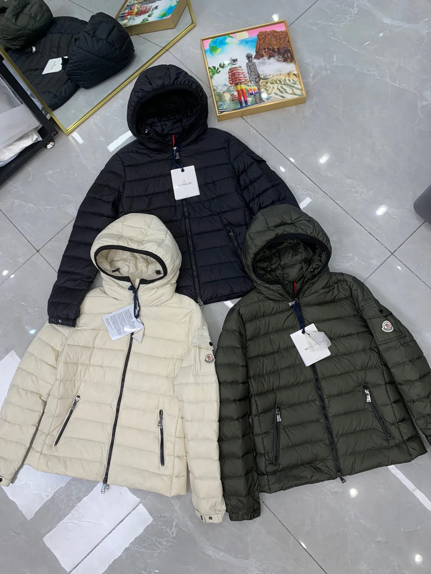 Куртки И Пуховики Женские Moncler 18111781