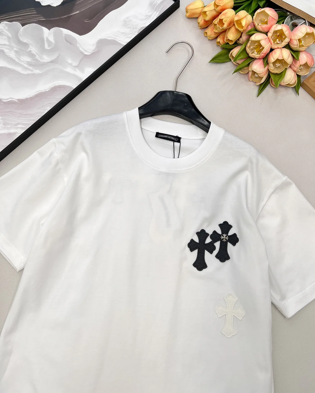 Футболки Женские Chrome Hearts 1856633