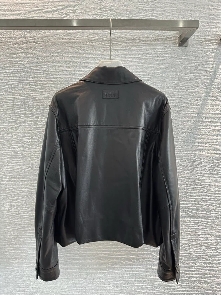 Кожаные Куртки И Дублёнки Женские Loewe 17812980