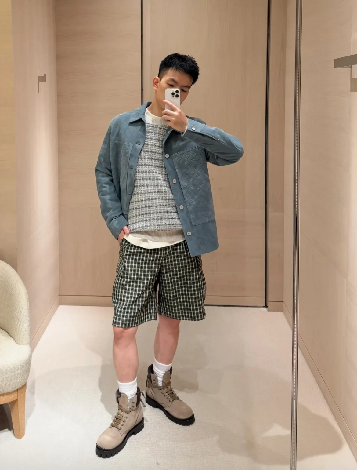 Куртки И Пуховики Мужские Louis Vuitton 18215637