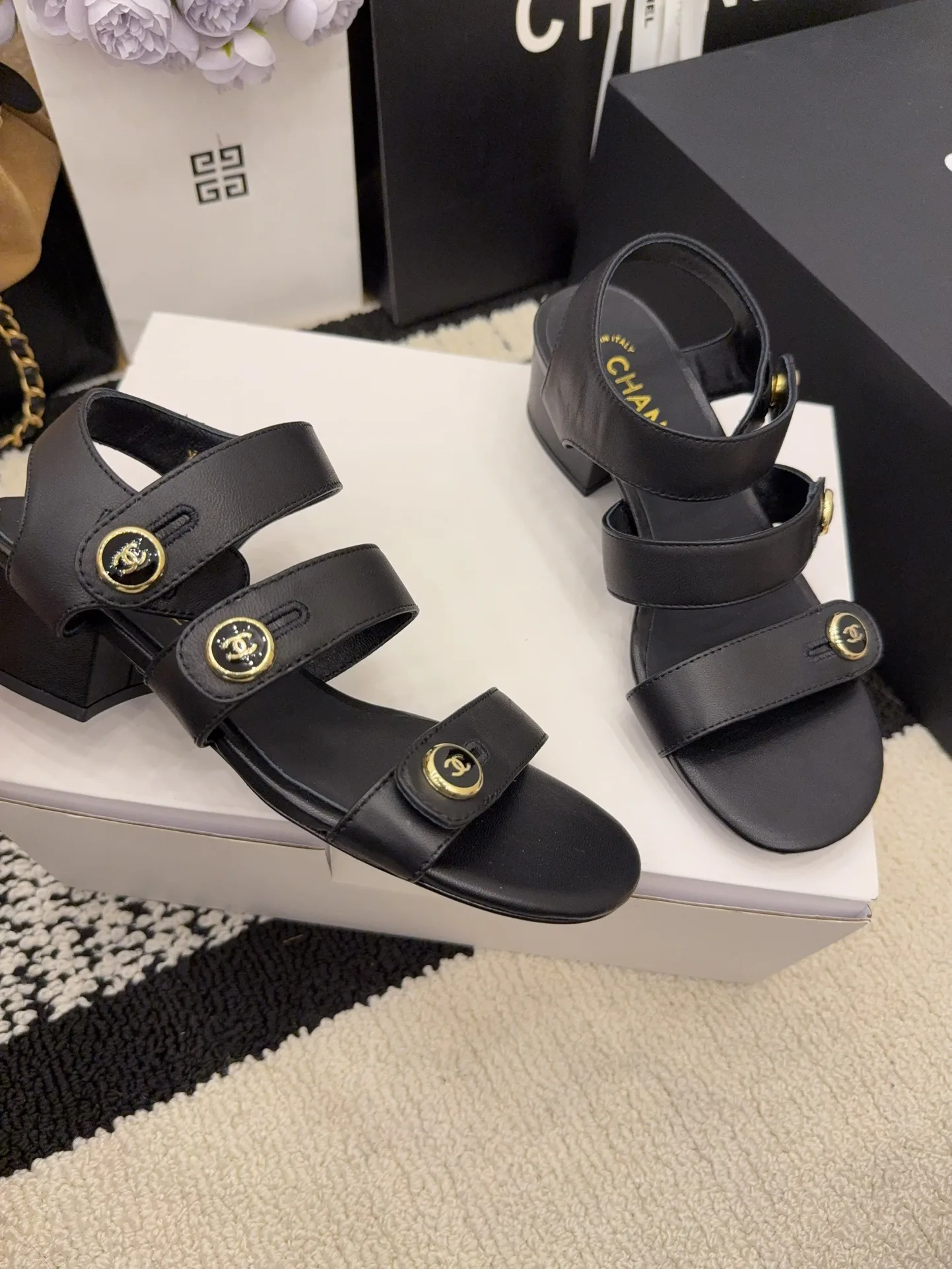 Босоножки Женские Chanel 403273