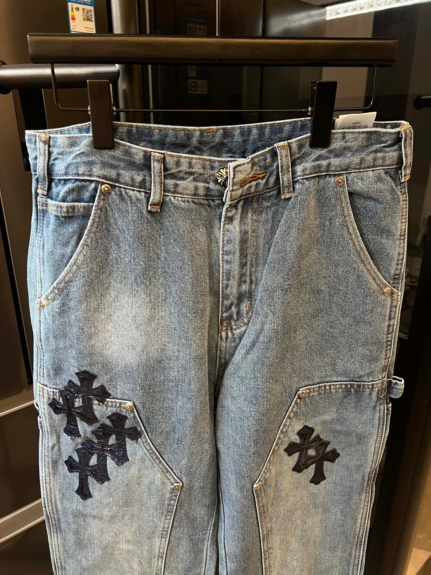 Джинсы Мужские Chrome Hearts 11523341