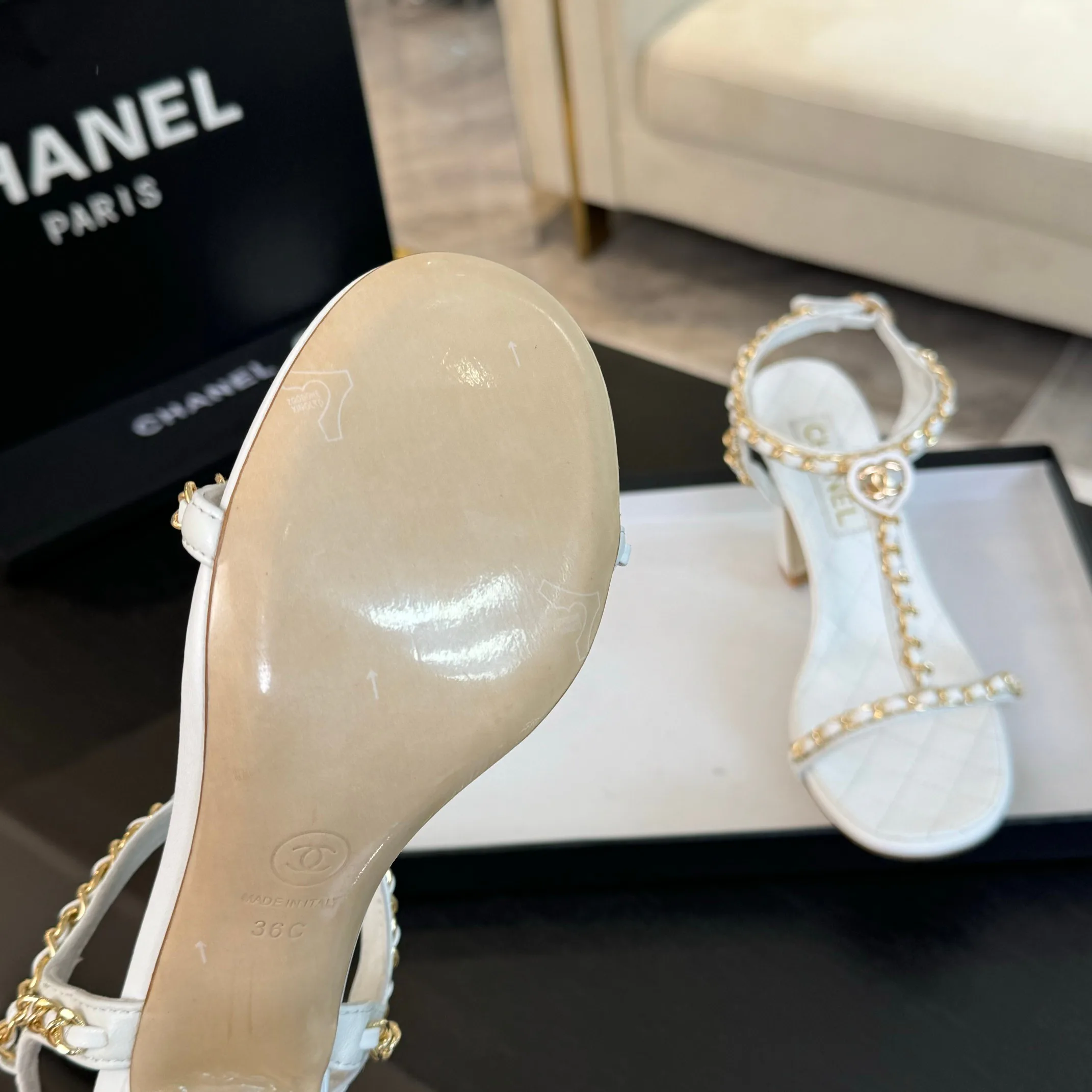 Босоножки Женские Chanel 11414408