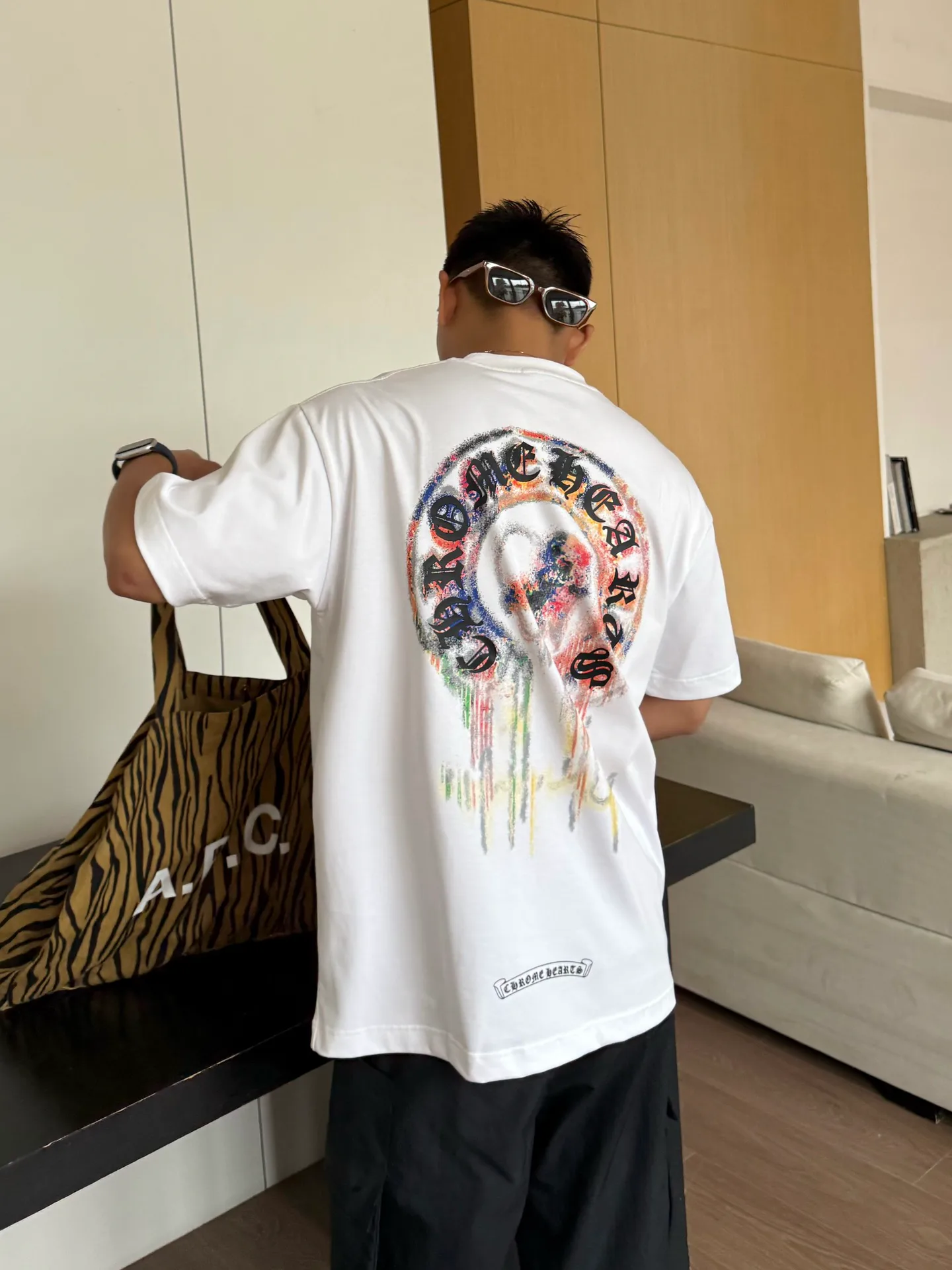 Футболки Мужские Chrome Hearts 25906