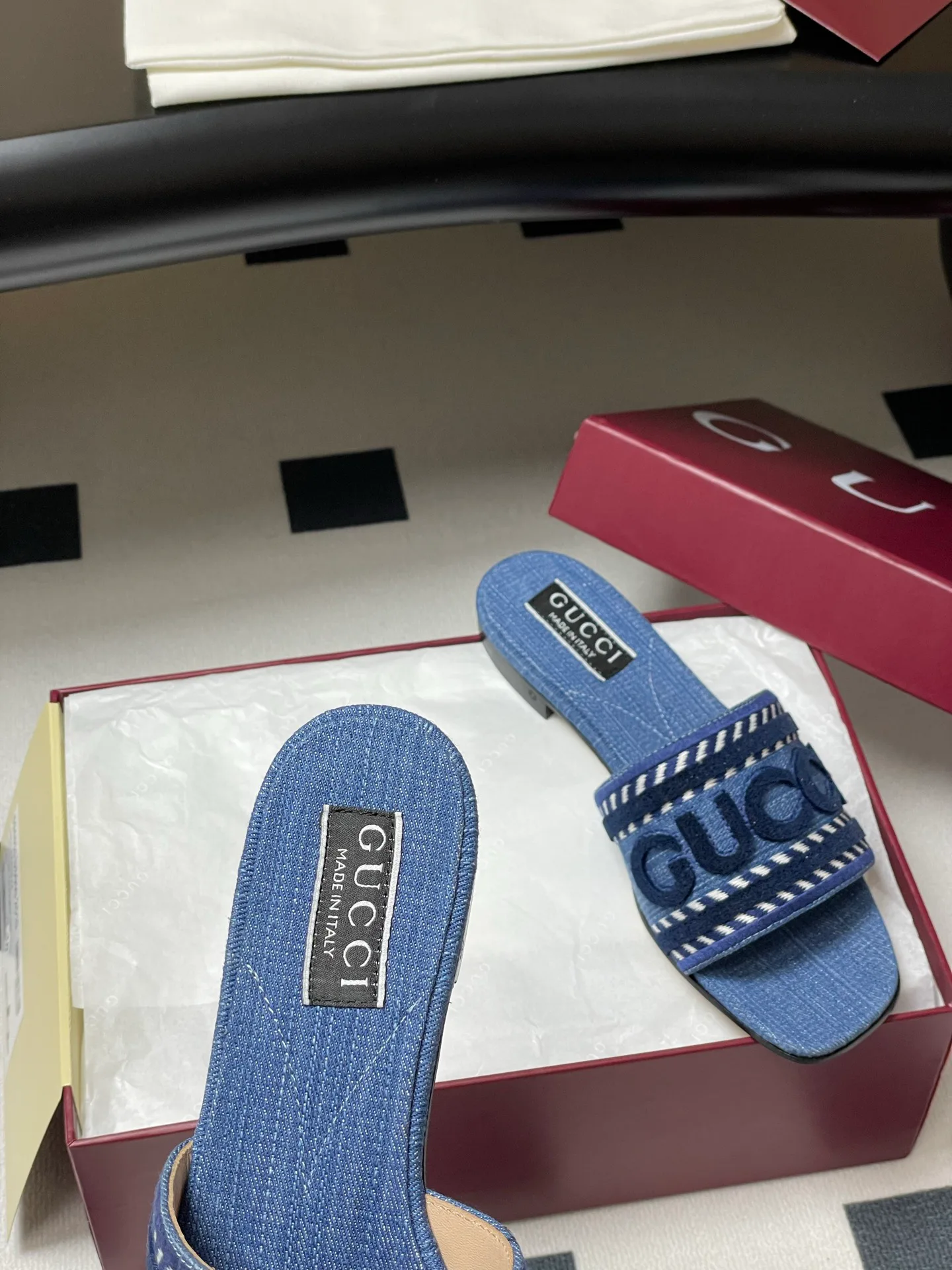 Шлепанцы Женские Gucci 22784