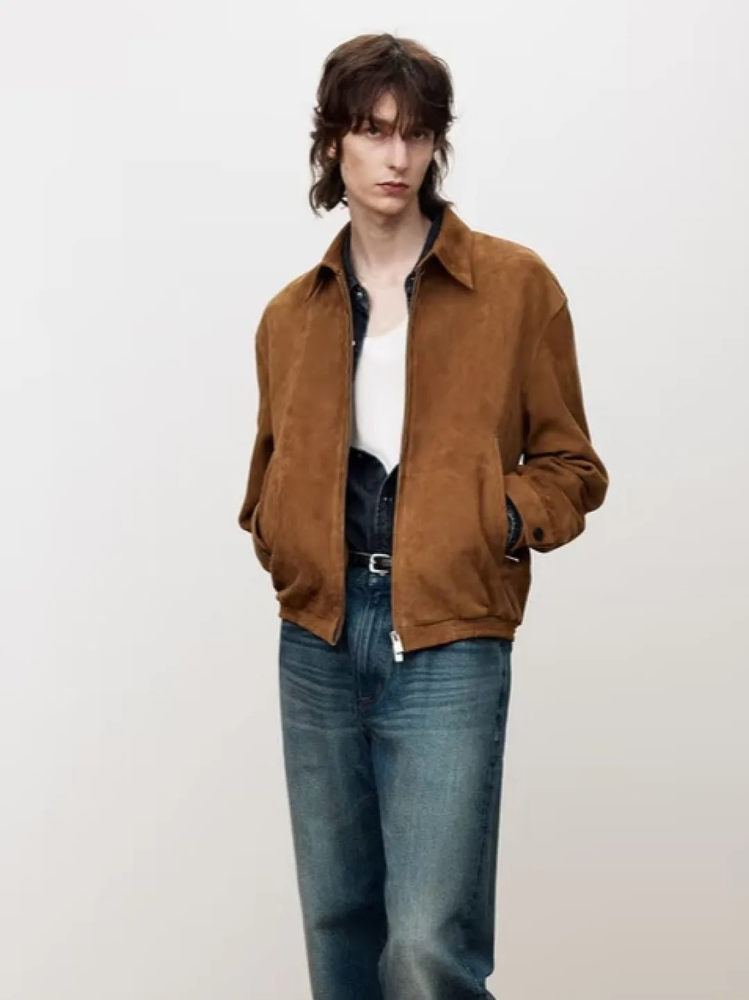 Кожаные Куртки И Дублёнки Мужские Brunello Cucinelli 14688417