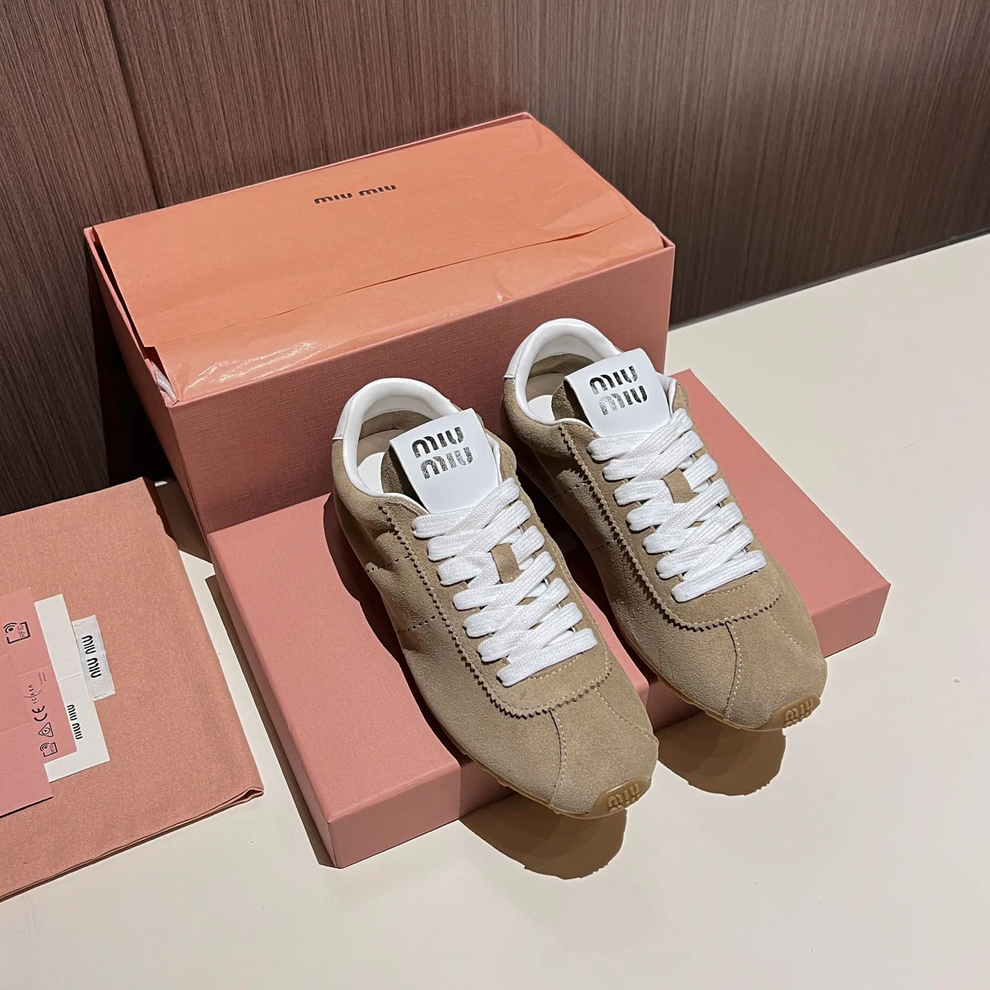 Кроссовки Женские Miu Miu 4313121