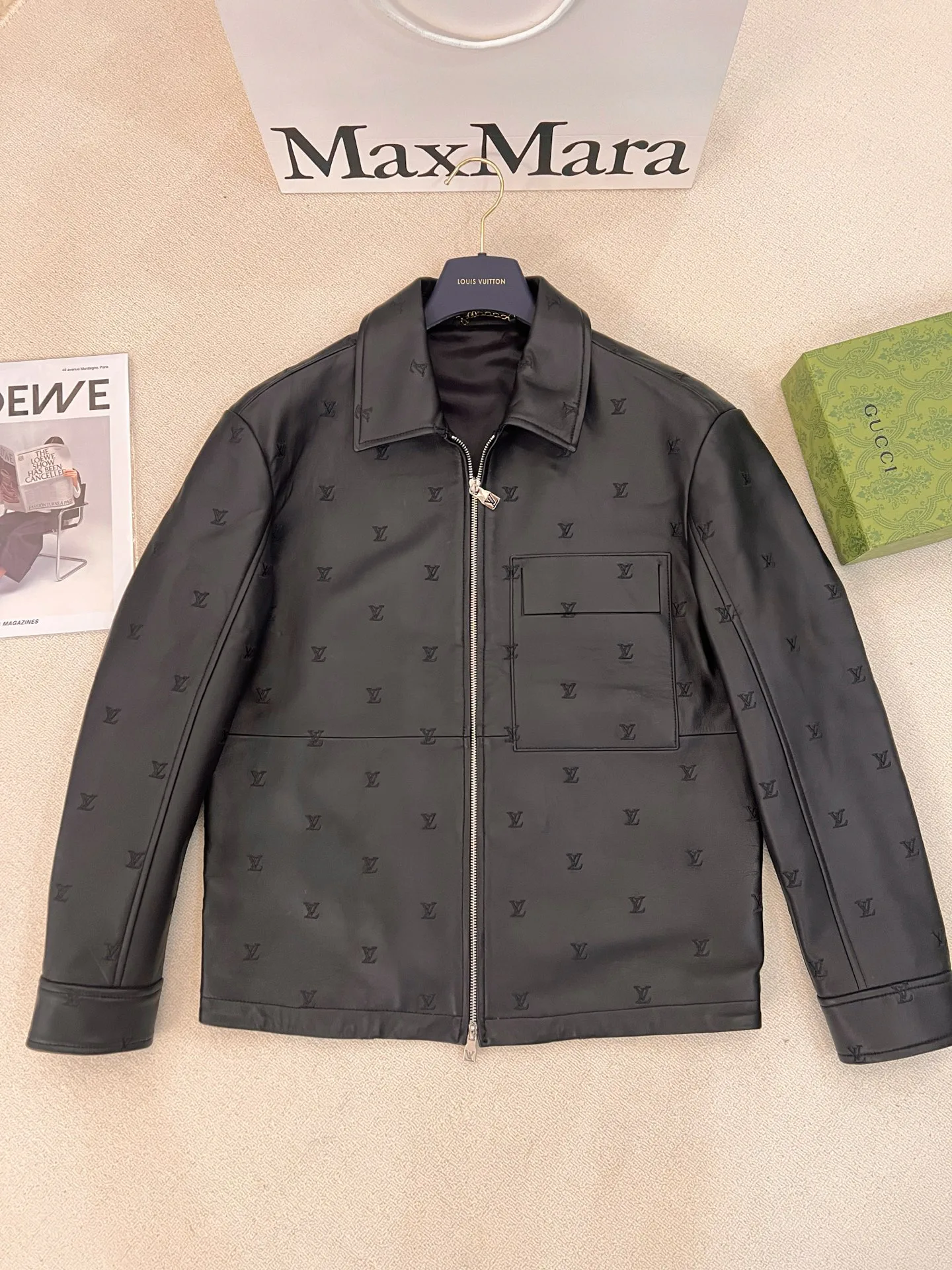 Кожаные Куртки И Дублёнки Мужские Louis Vuitton 13602925