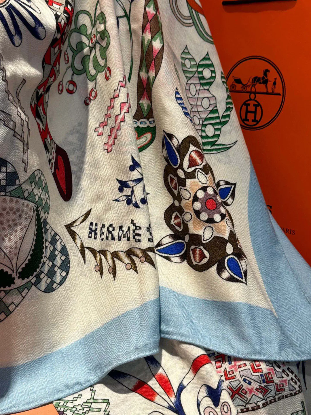 Шарфы Hermes 588339