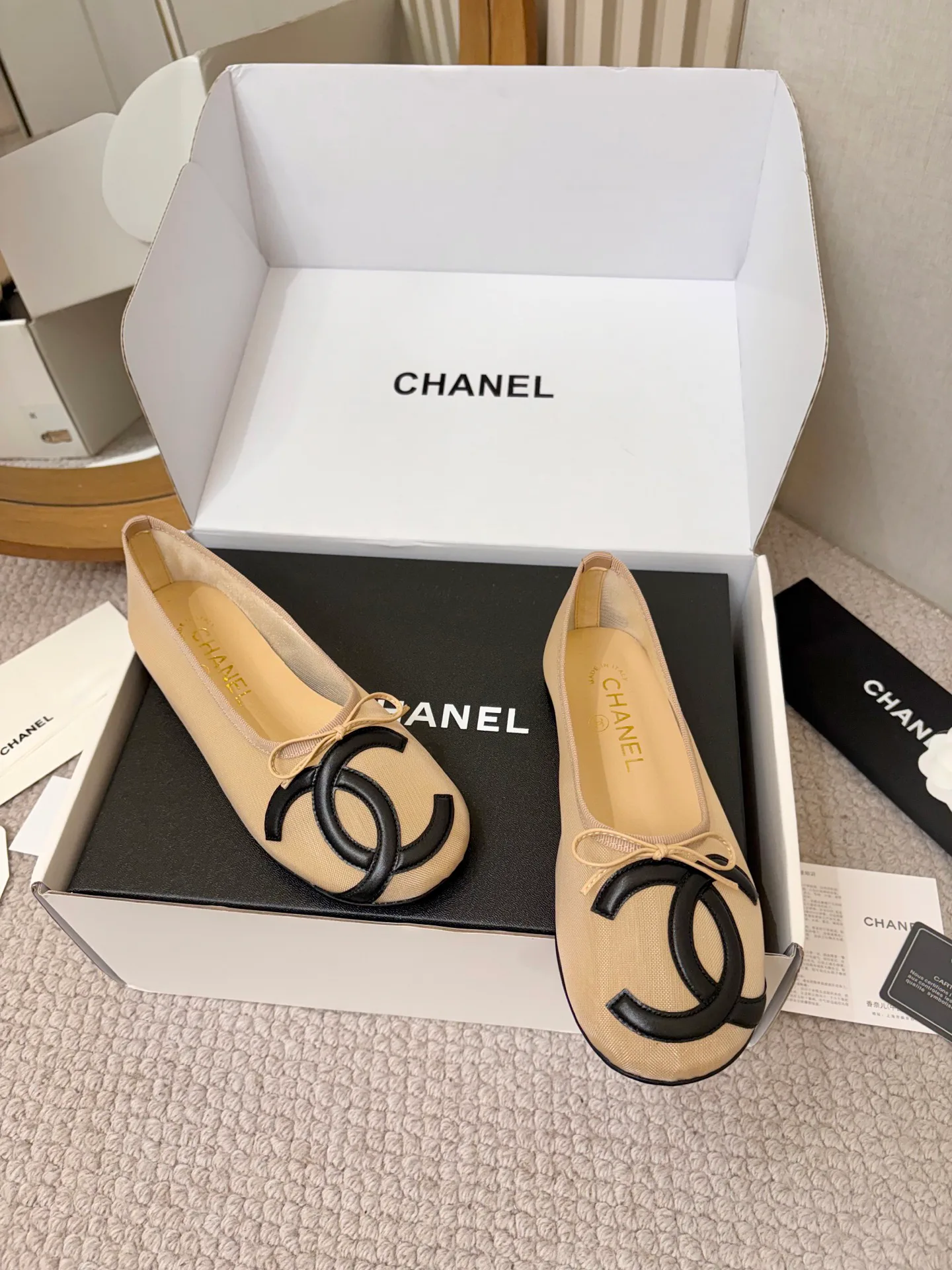 Балетки Женские Chanel 19080176