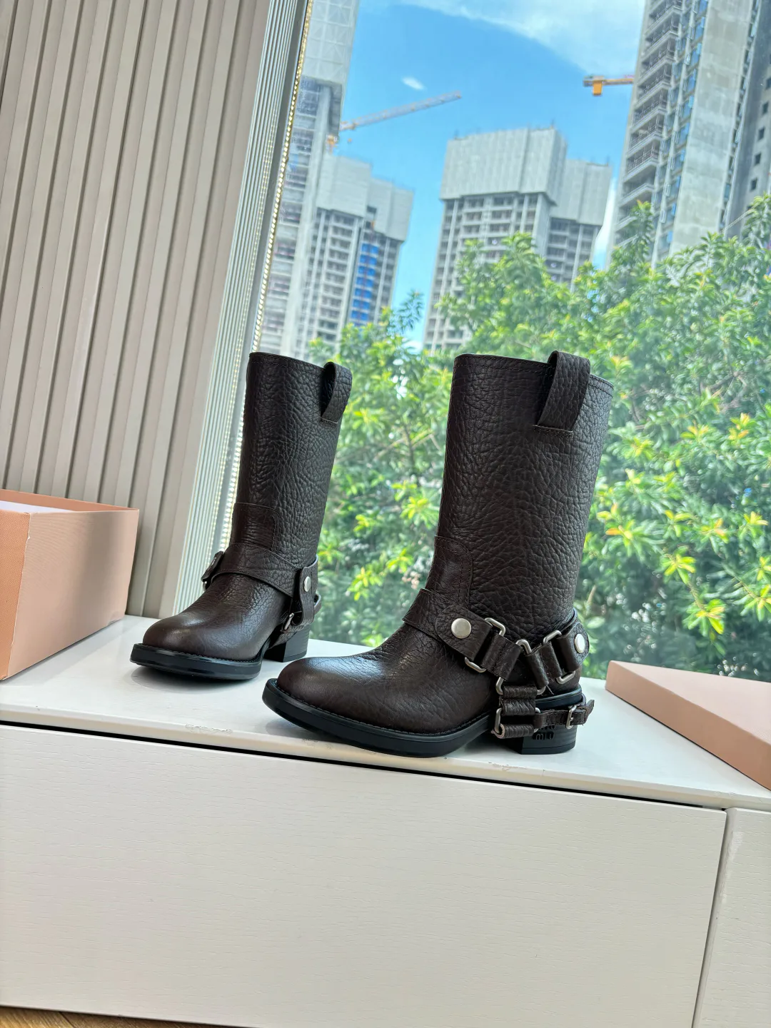 Сапоги Женские Miu Miu 108471