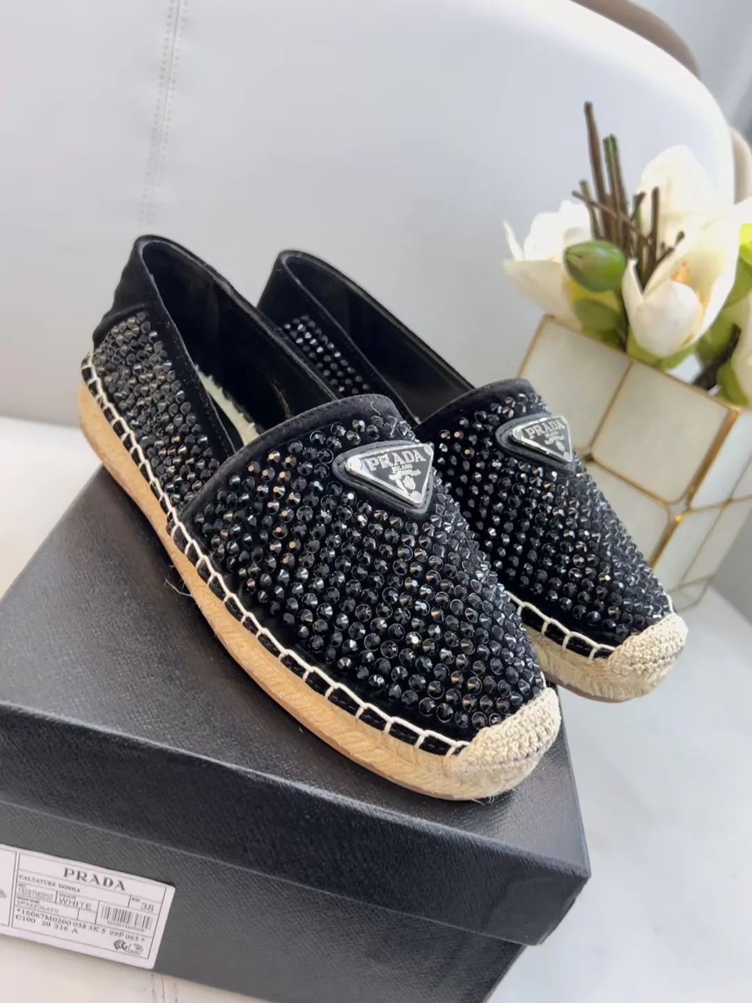 Слипоны Женские Prada 2937791