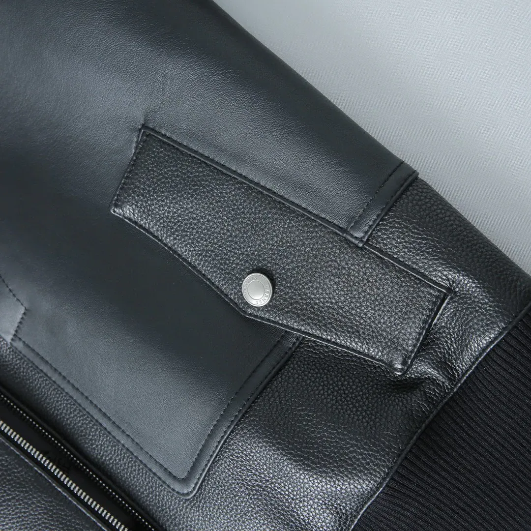 Кожаные Куртки И Дублёнки Мужские Hermes 608084