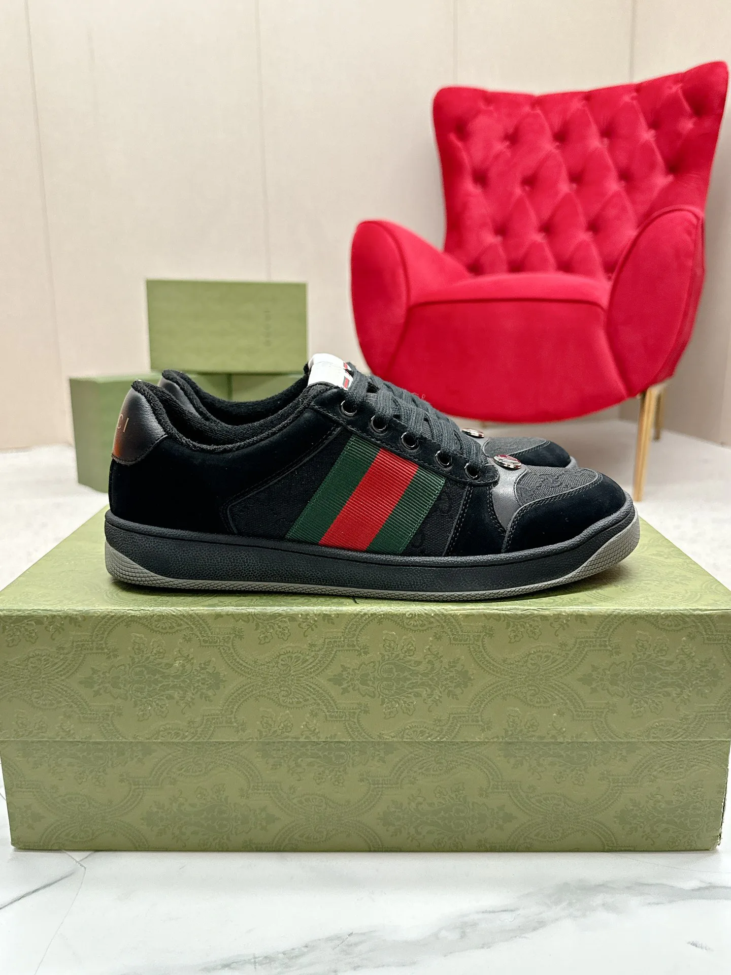Кеды Женские Gucci 4784228