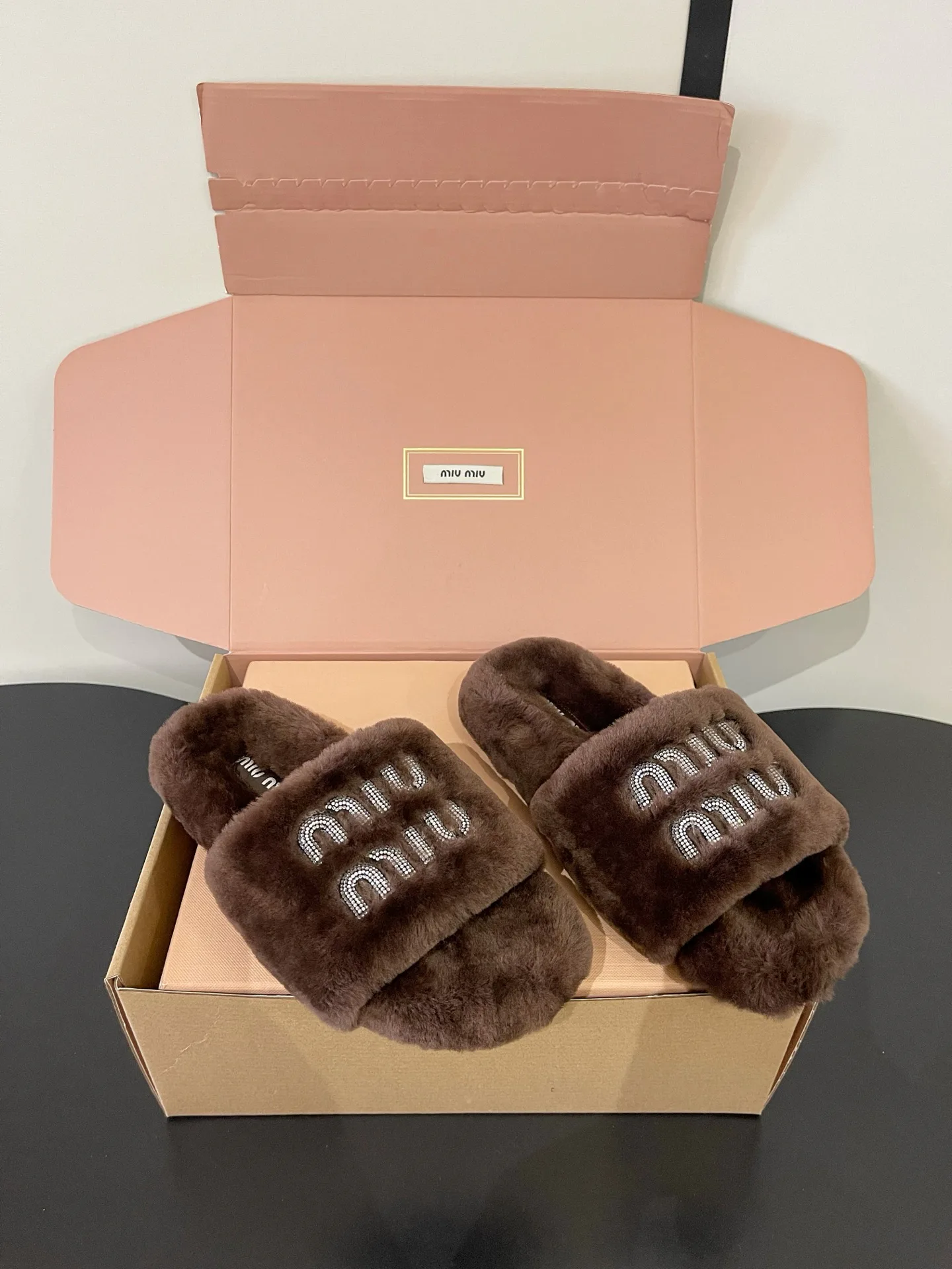 Тапочки Женские Miu Miu 18989486