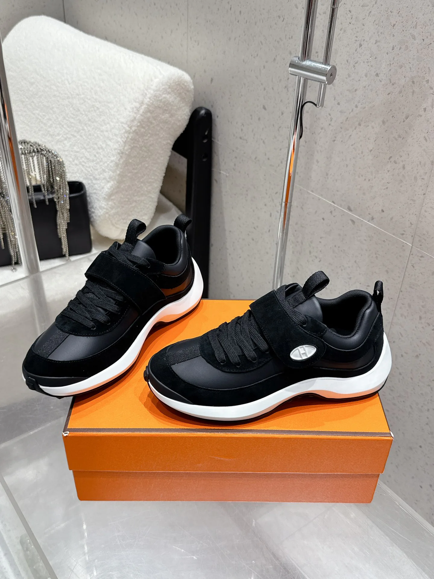 Кроссовки Мужские Hermes 97369