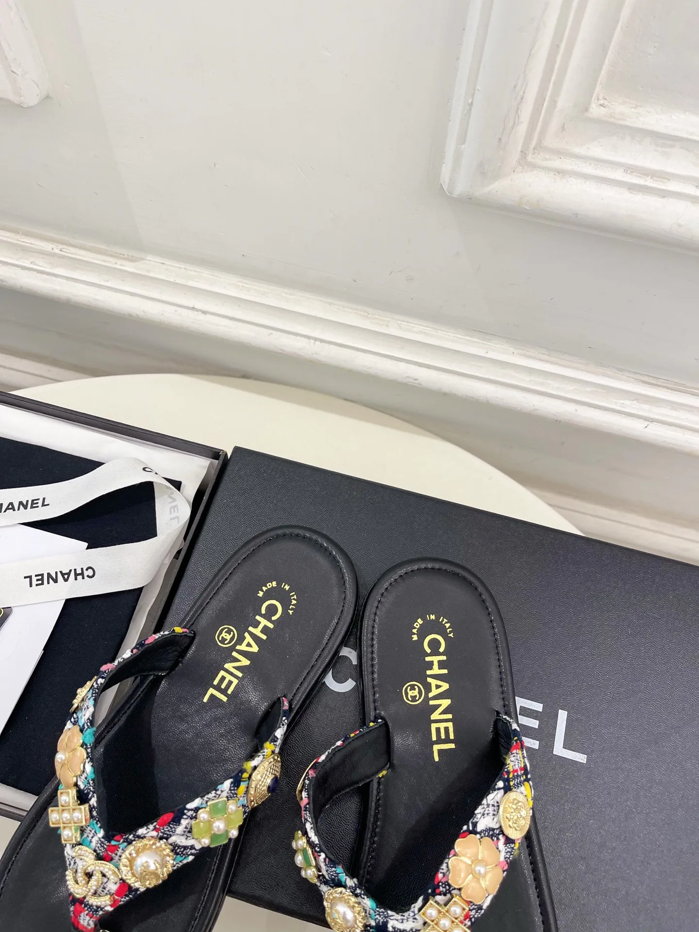 Шлепанцы Женские Chanel 4515847