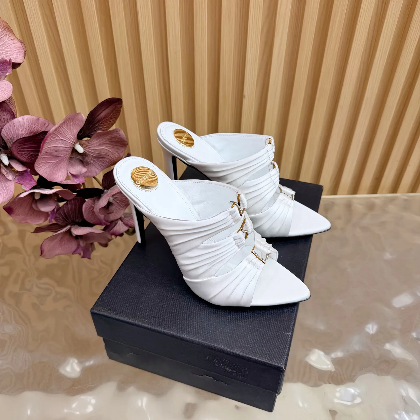 Босоножки Женские Saint Laurent 10873384