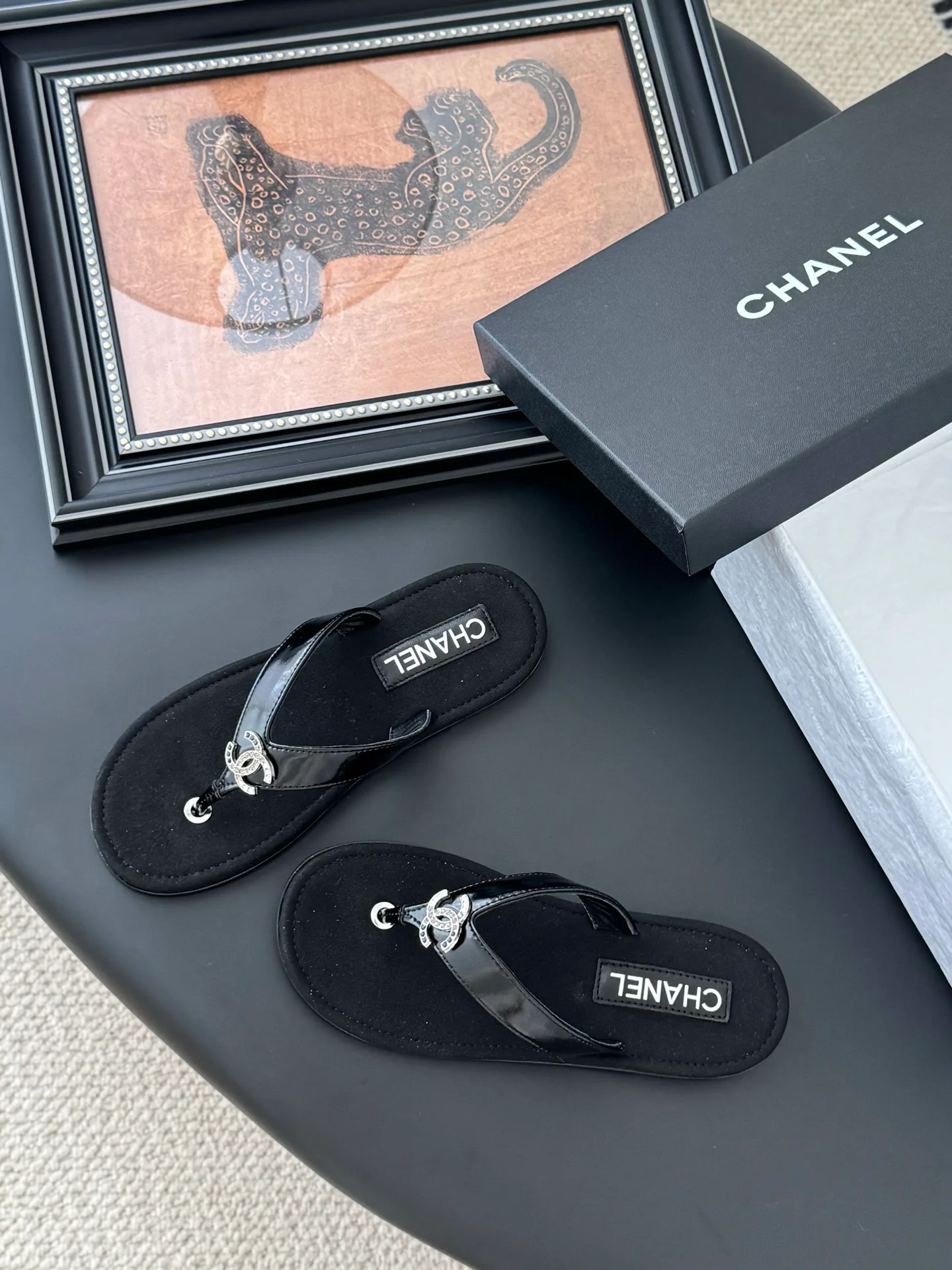 Шлепанцы Женские Chanel 1818713