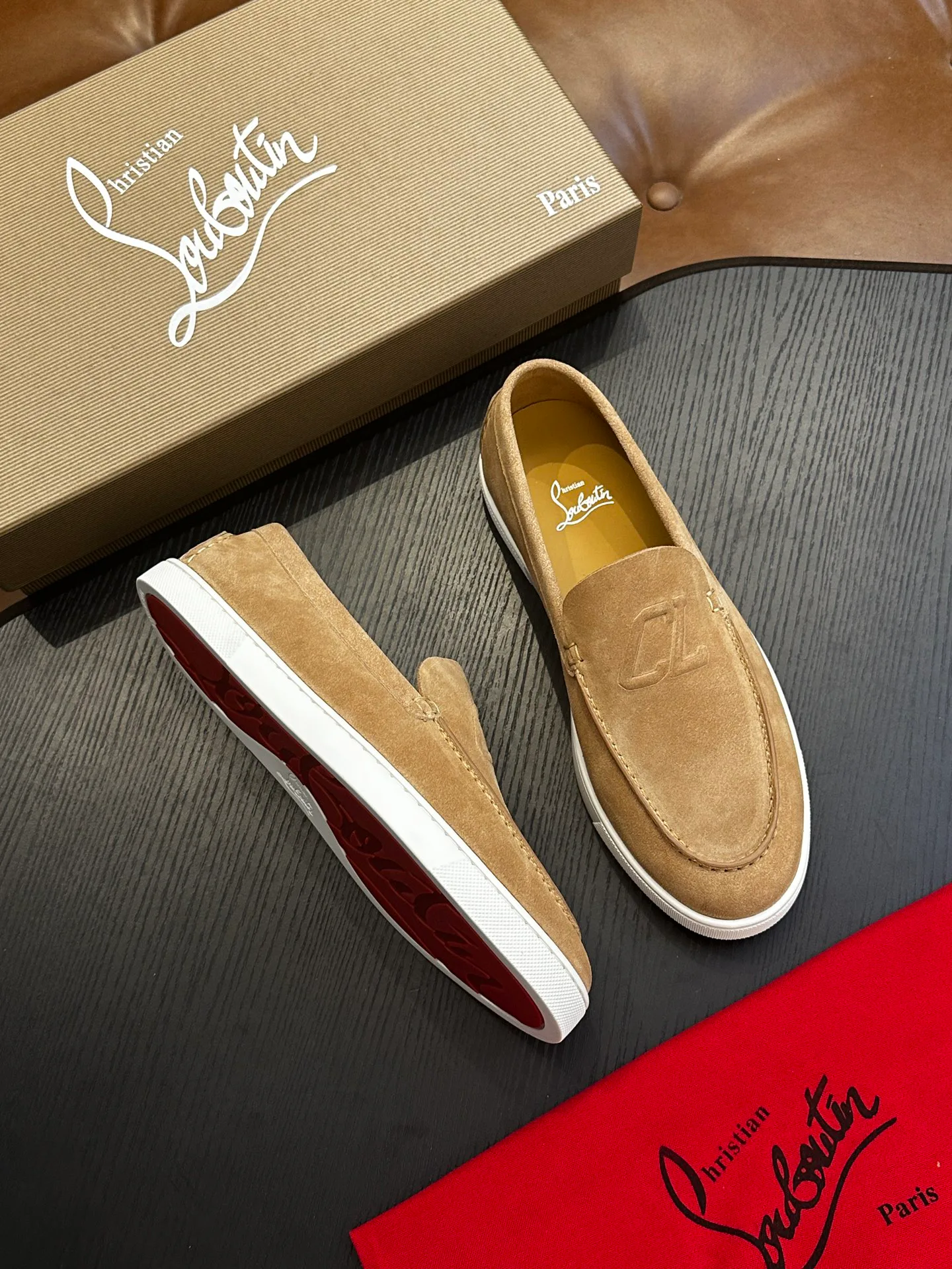 Тапочки Мужские Christian Louboutin 11606994