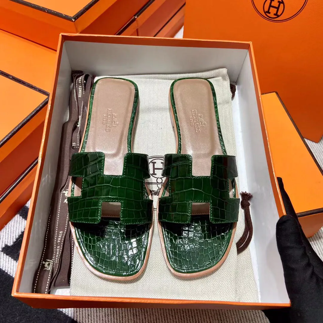 Шлепанцы Женские Hermes 4340589