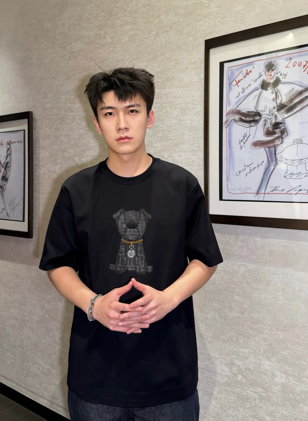 Футболки Мужские Fendi 5345012