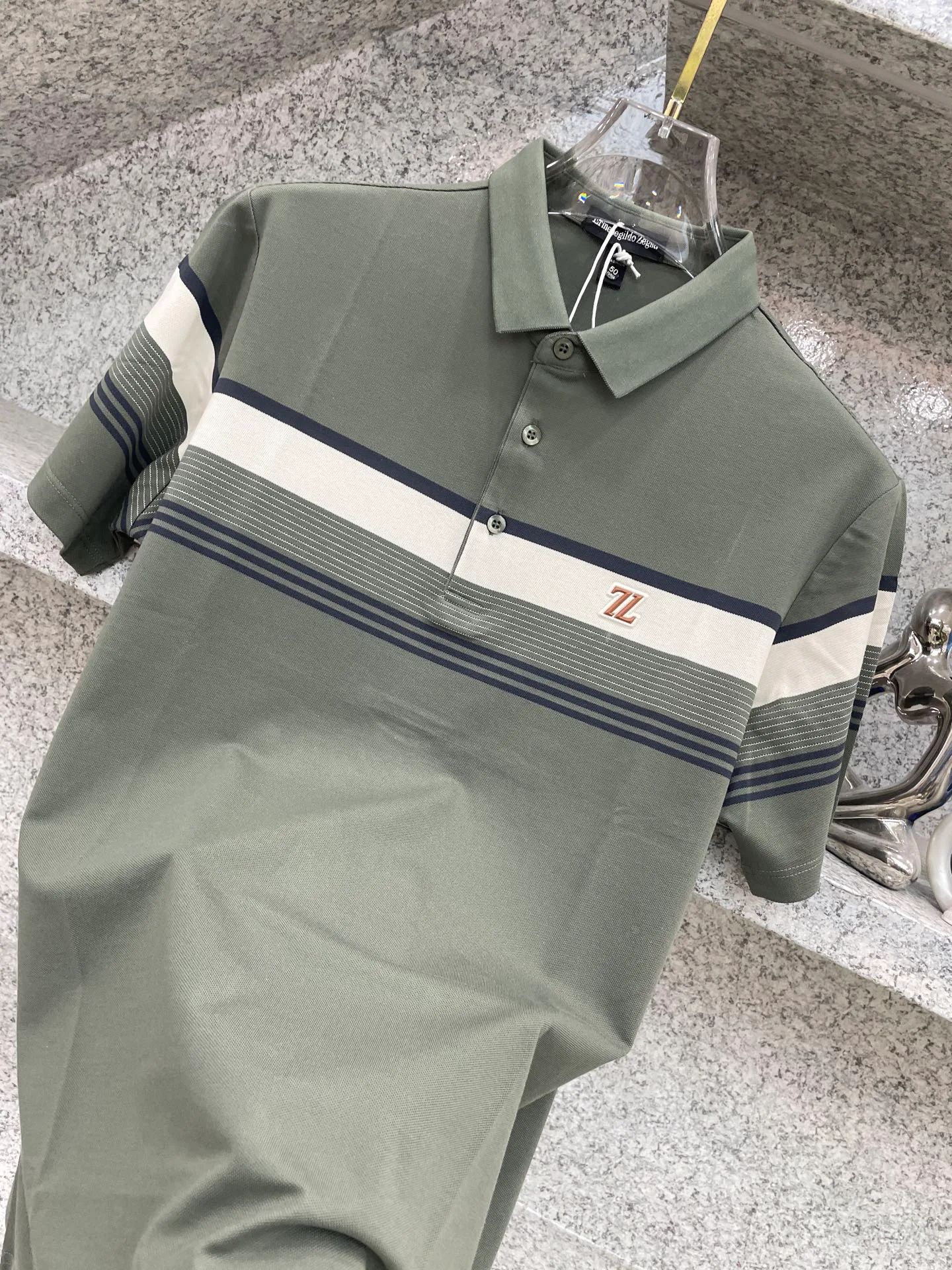 Рубашки Мужские Zegna 12590832