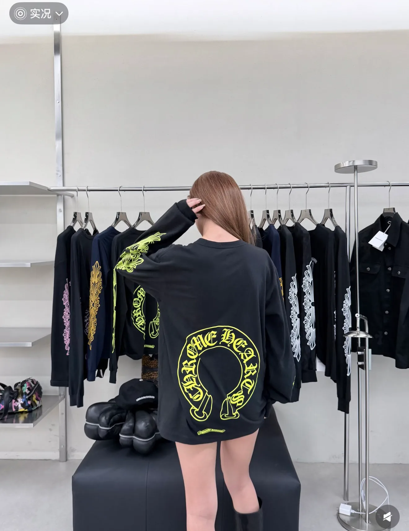 Футболки Женские Chrome Hearts 17941380