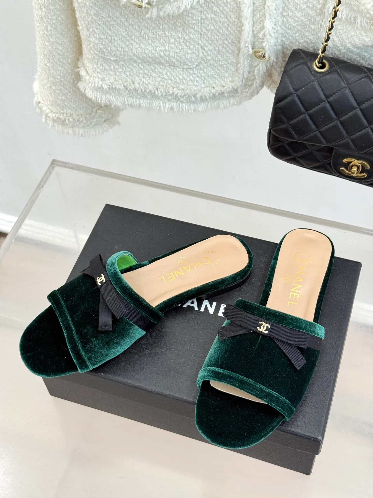 Шлепанцы Женские Chanel 12958160