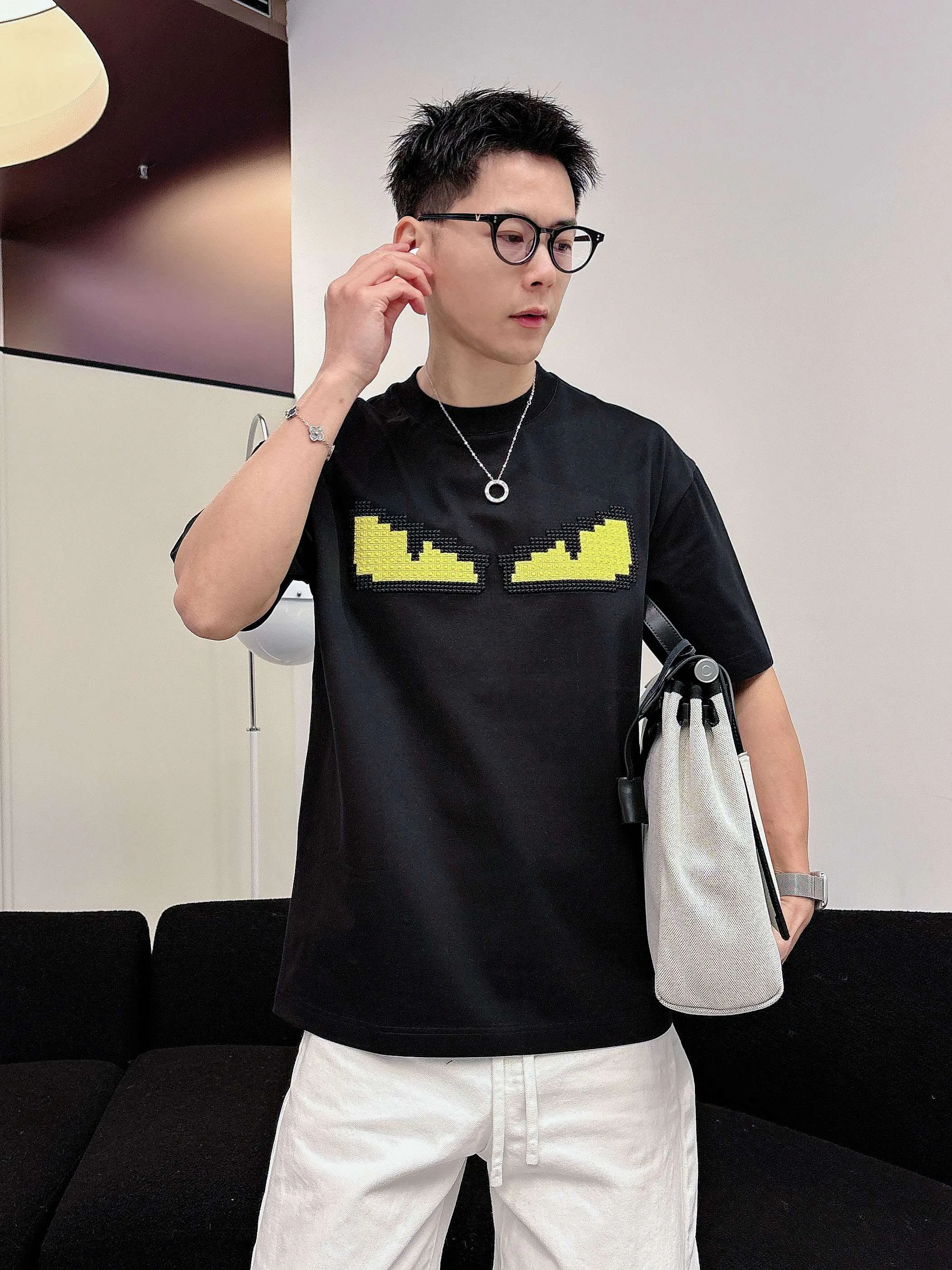 Футболки Мужские Fendi 9465294